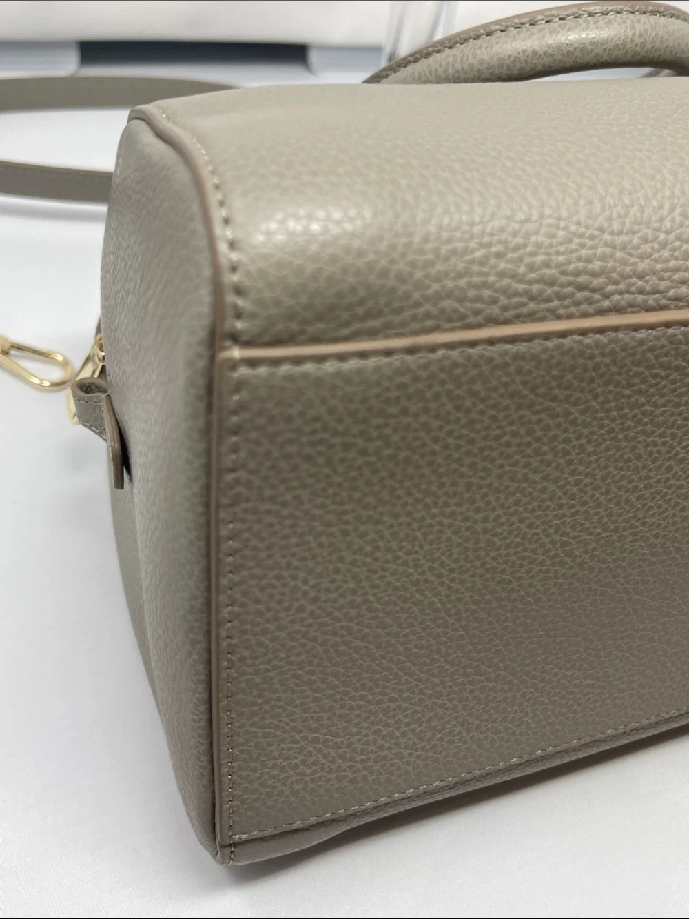 Furla satchel pebbled